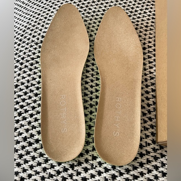 New Rothy's The Lug Loafer Merino Wool Knit Brown Herringbone Size 10.5 Chunky - Picture 8 of 13